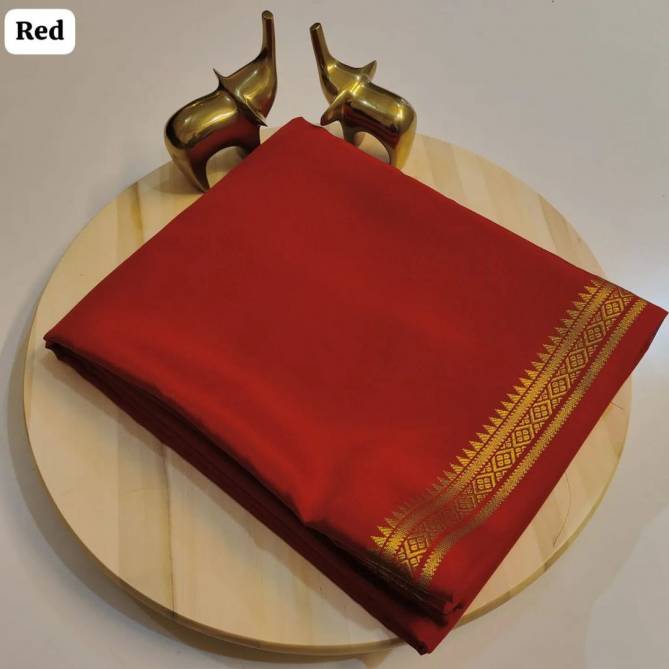 Ritika Designer Heavy Pure  Mysore silk sarees Catalog